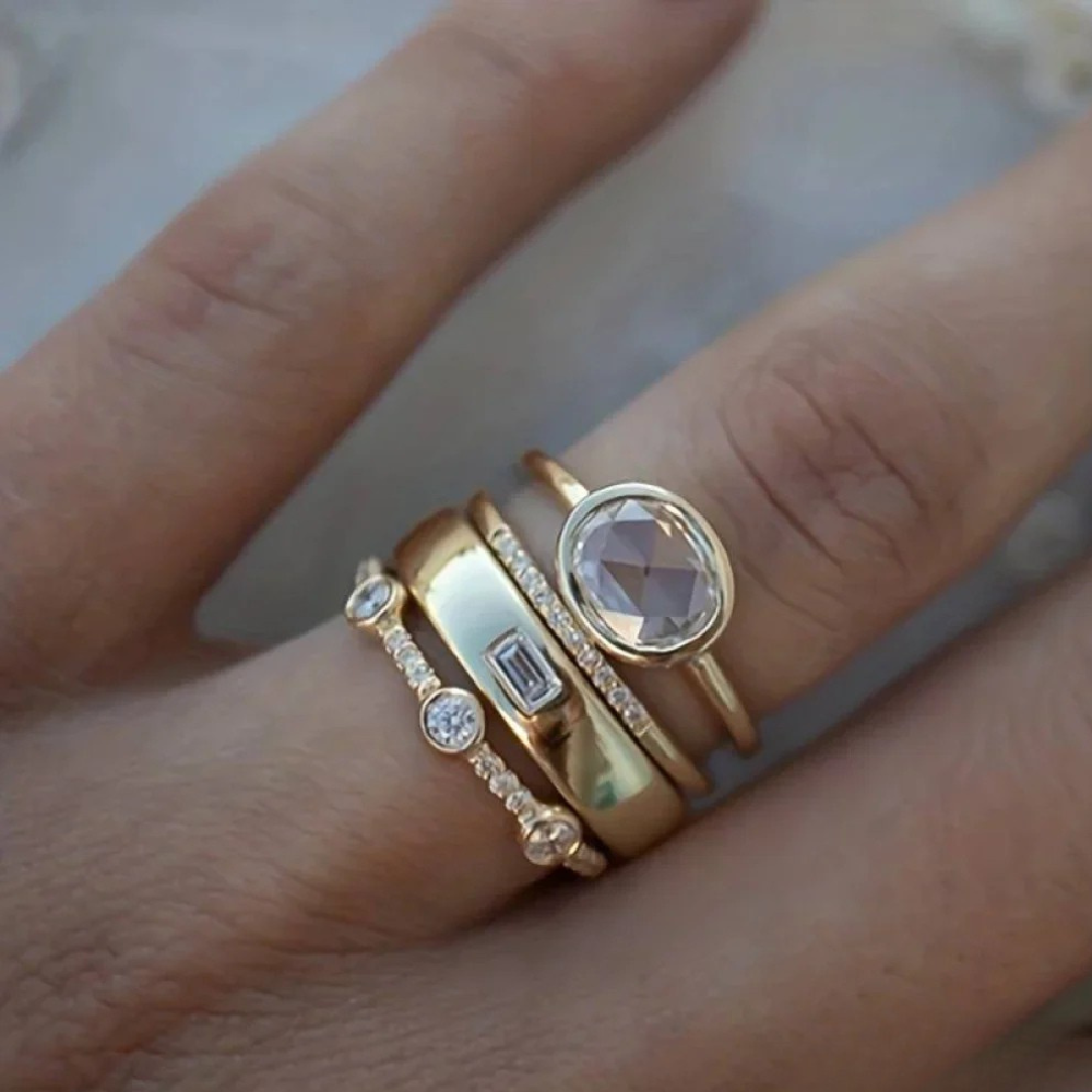 Colección de anillos clásicos