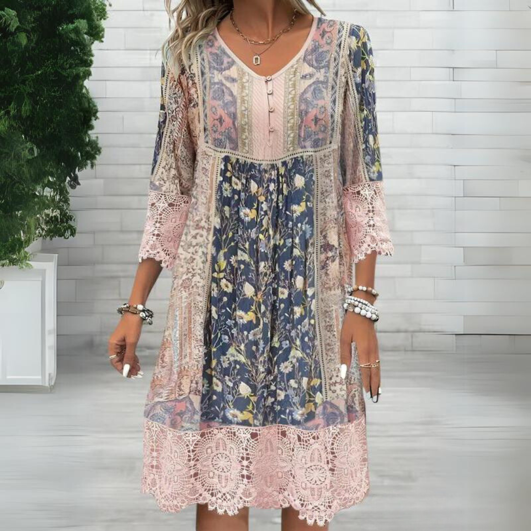 Naia™ | Vestido bohemio chic