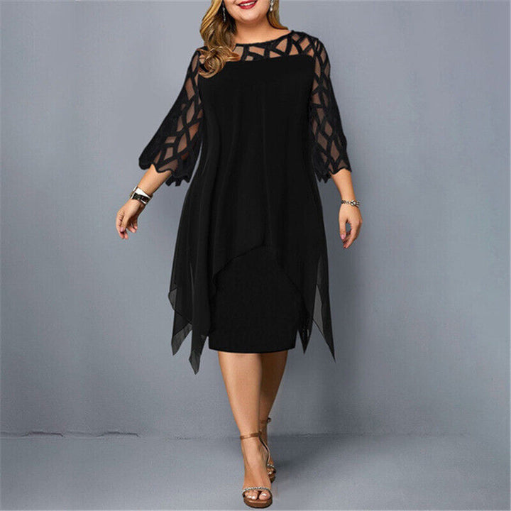 Jamie | Vestido midi elegante de talla grande