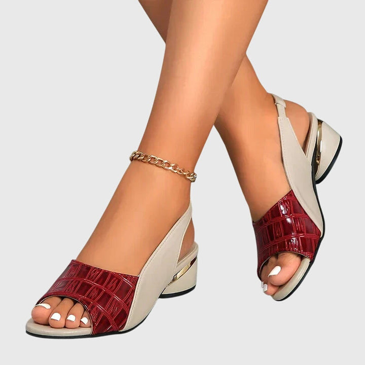 Whitney™ | Elegantes sandalias de cuero
