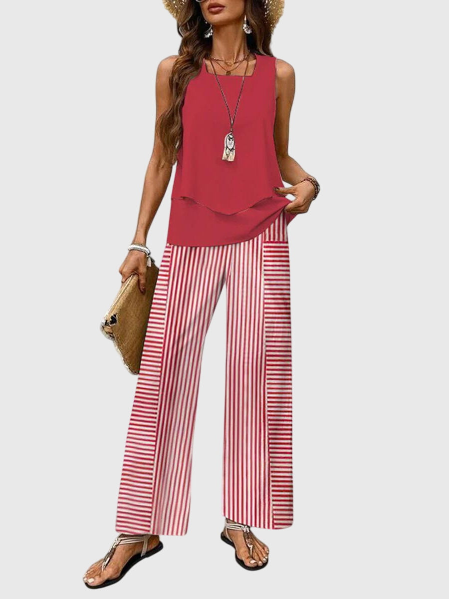 Brenda™ | Elegante conjunto de verano de 2 piezas