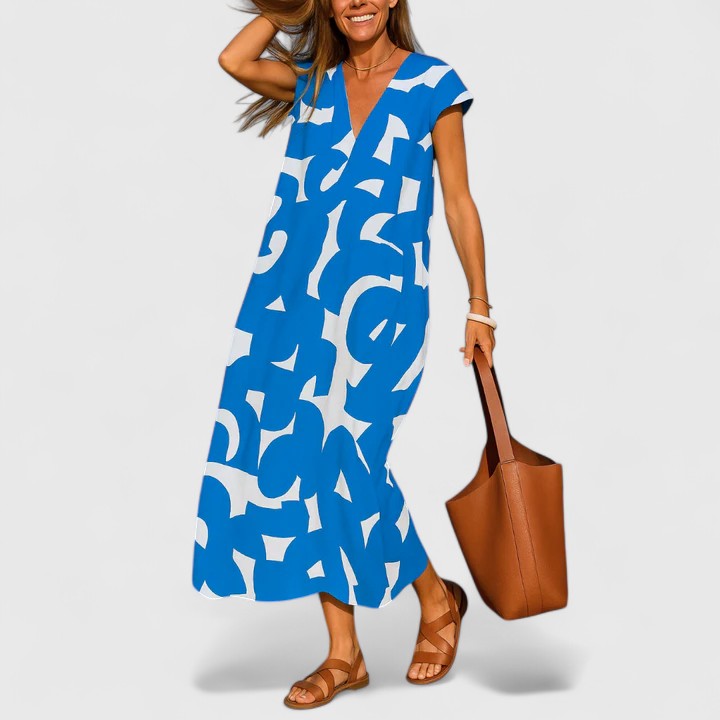 Koralia | Vestido sofisticado con escote en V