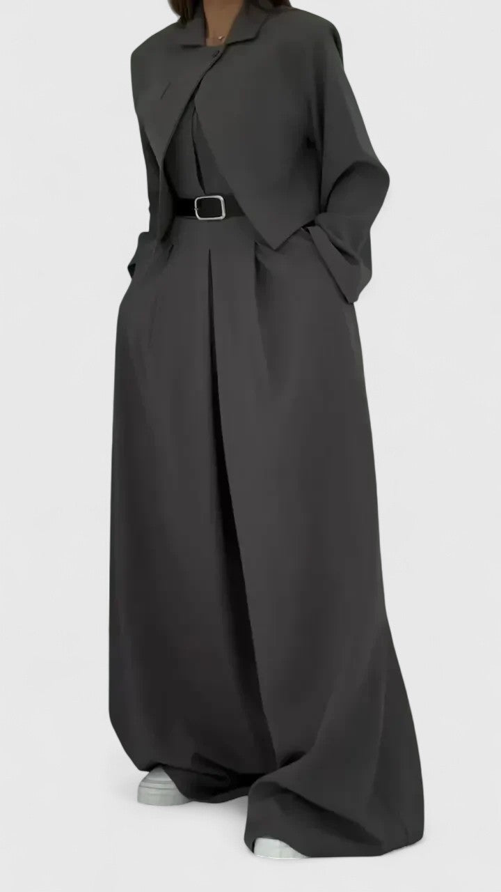 Anne | Elegante conjunto de mono con blazer
