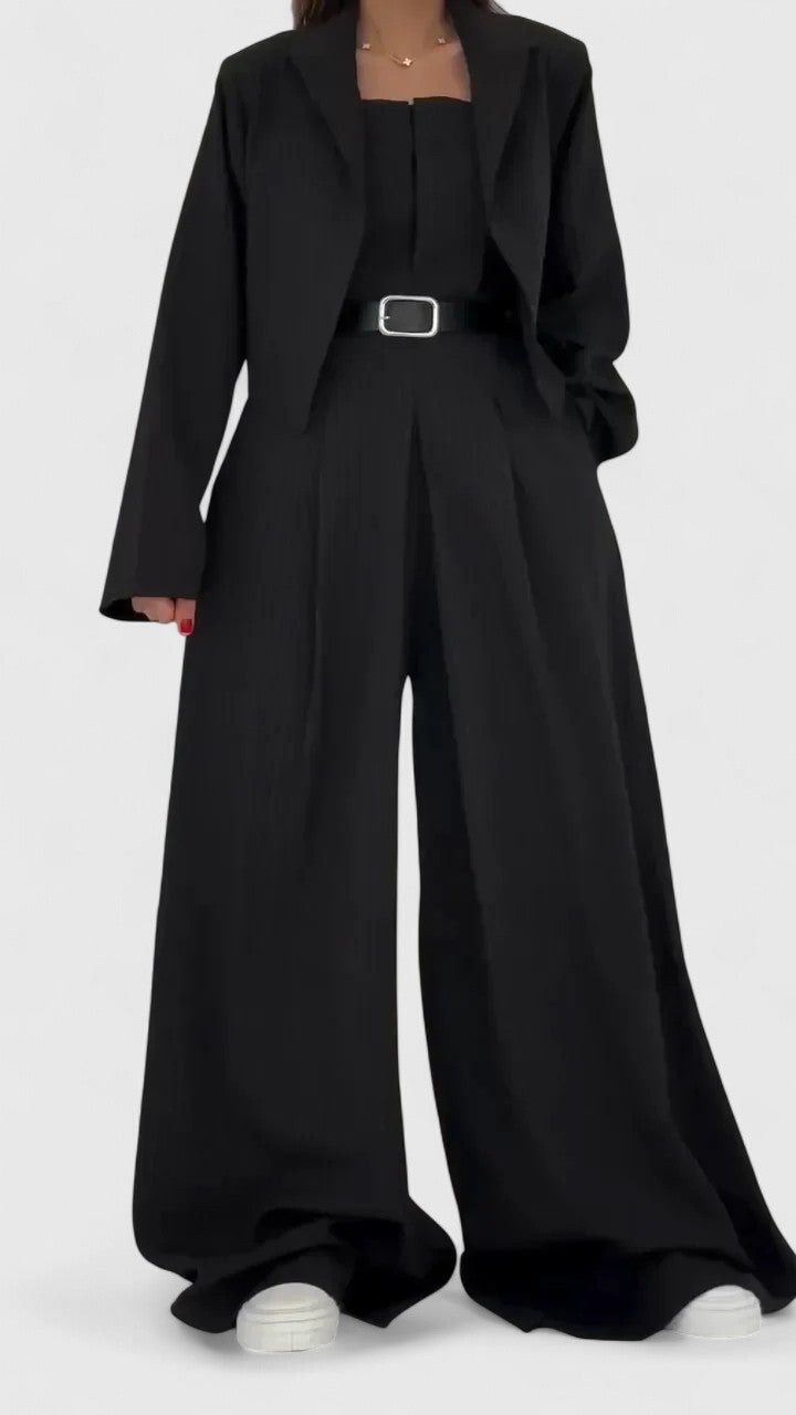 Anne | Elegante conjunto de mono con blazer