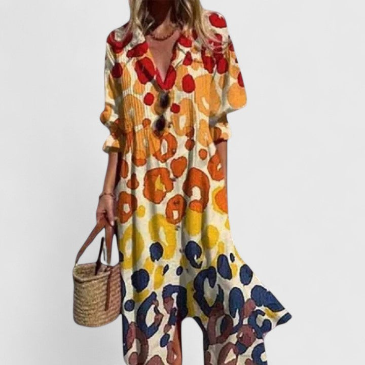 Paula | Vestido bohemio elegante