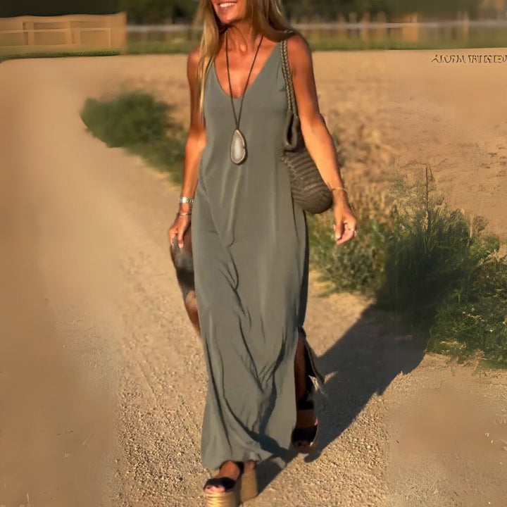 Arietta | Vestido largo cómodo y sin esfuerzo
