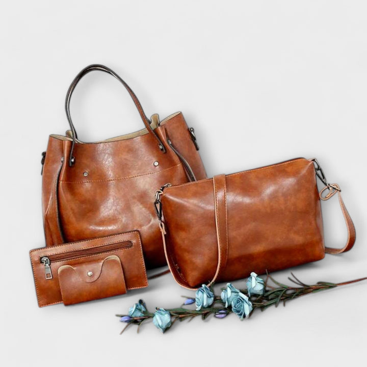 Olivia - Conjunto de 4 bolsos vintage