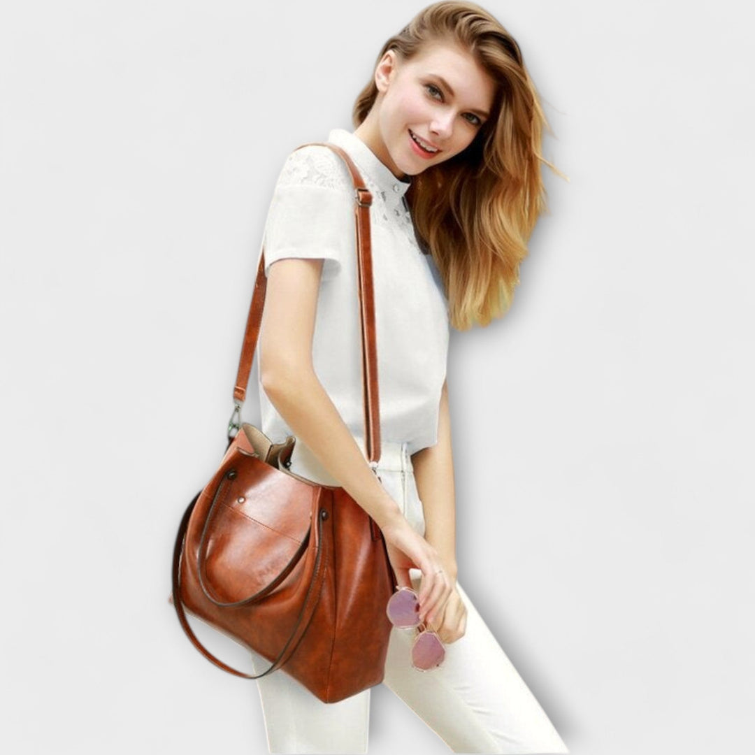 Olivia - Conjunto de 4 bolsos vintage