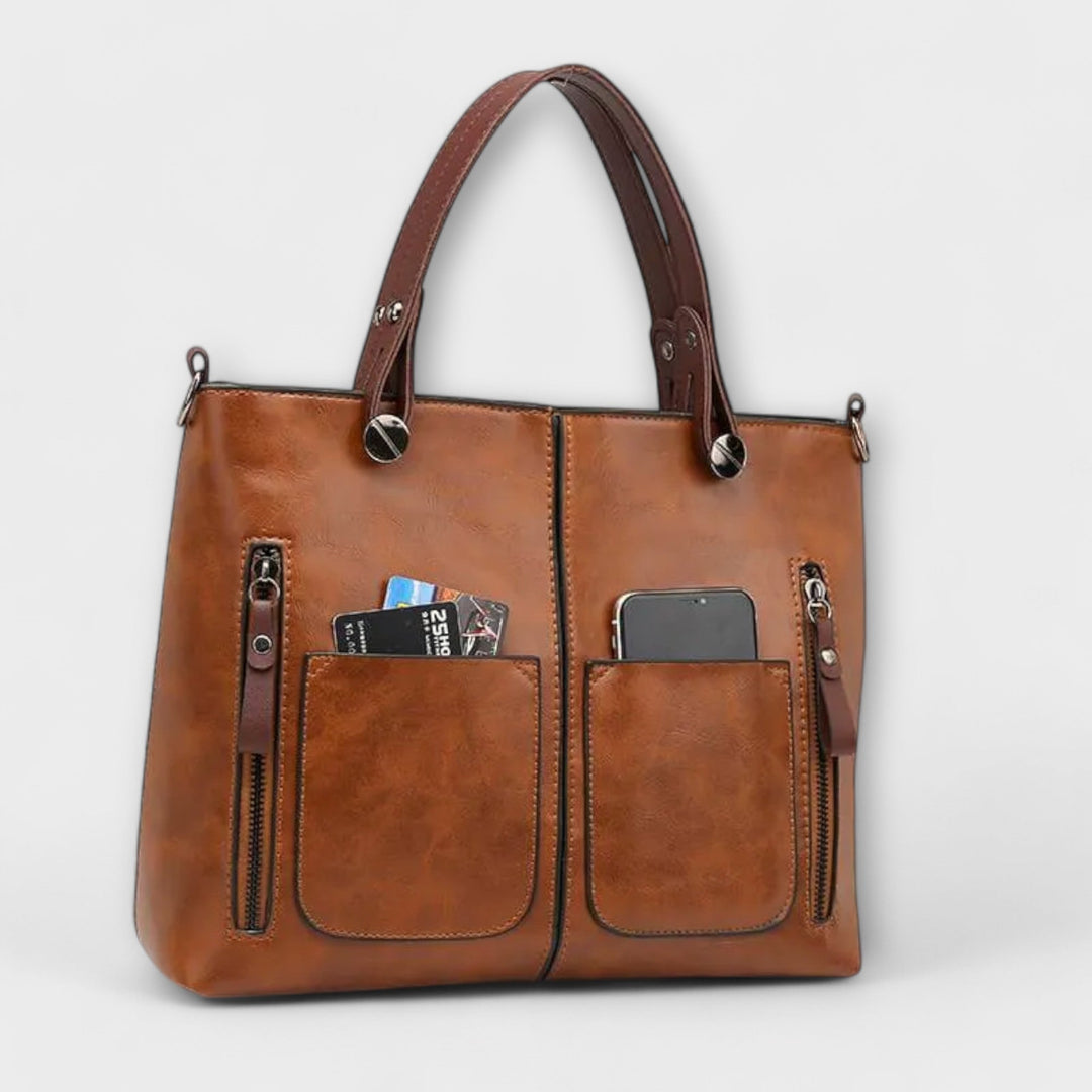 Lora - Elegante bolso de piel