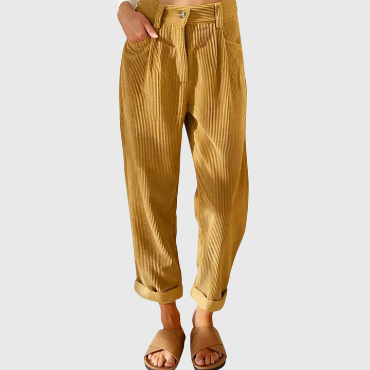 Jana - Pantalones de pana modernos
