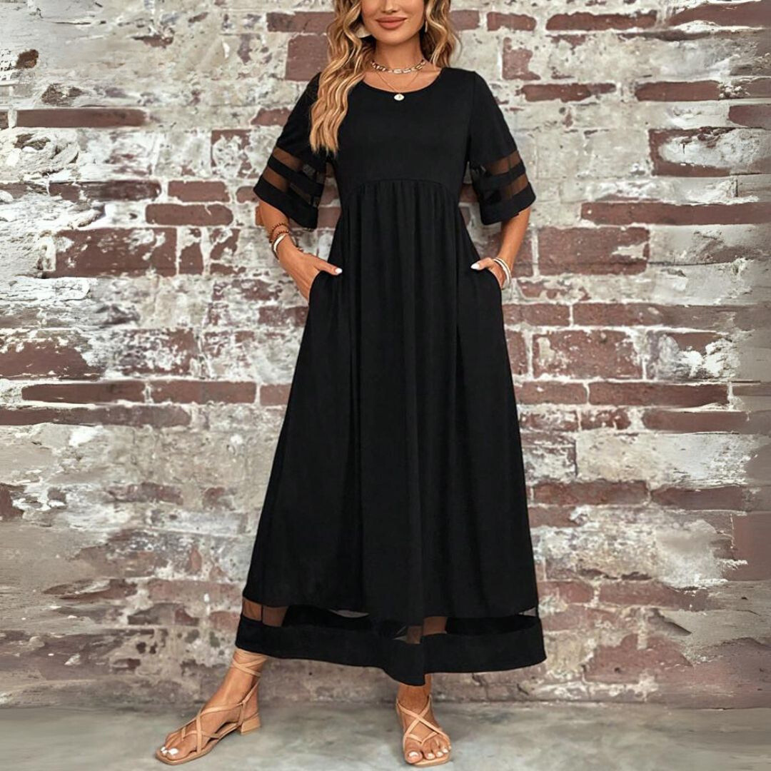 Adeline | Vestido elegante que cubre el abdomen