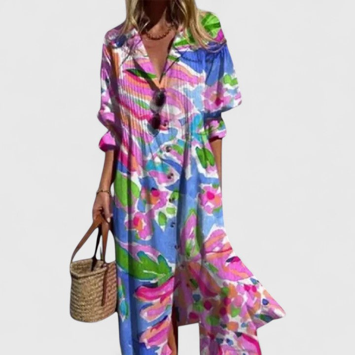 Paula | Vestido bohemio elegante