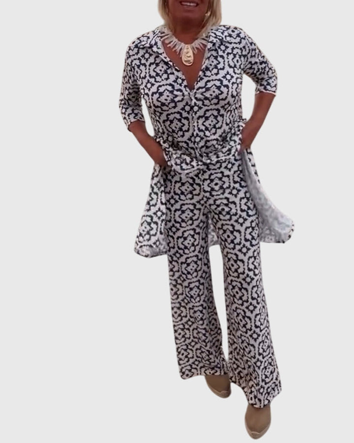 Gabriella™ | Elegante conjunto vintage de dos piezas