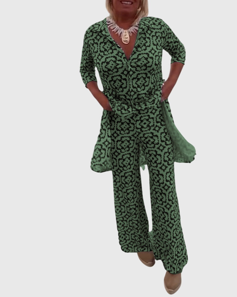 Gabriella™ | Elegante conjunto vintage de dos piezas