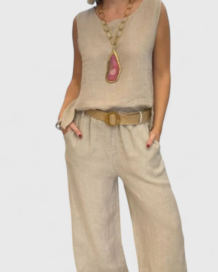 Lilah | Conjunto sofisticado de dos piezas