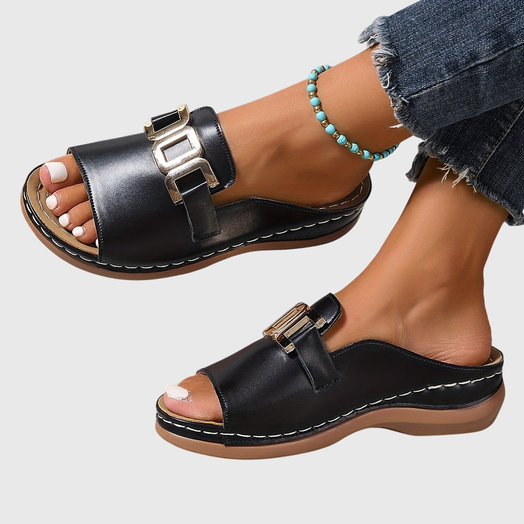 Kathryn™ | Sandalias cómodas con hebilla