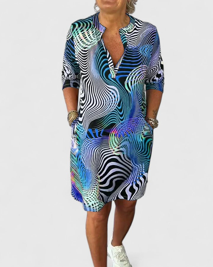 Helinae™ | Vestido sofisticado con escote en V