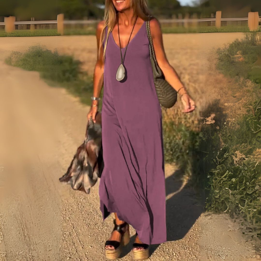 Arietta | Vestido largo cómodo y sin esfuerzo