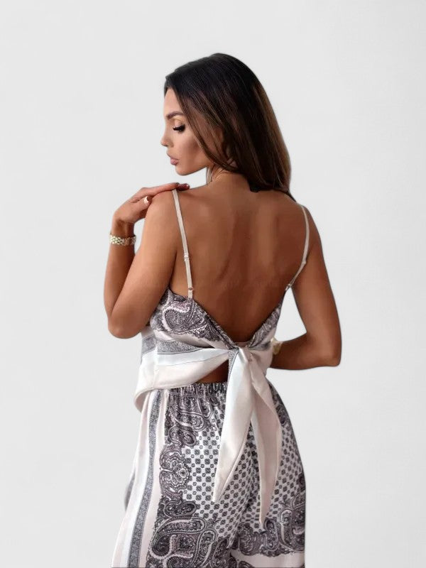 Carmen | Conjunto sofisticado de dos piezas