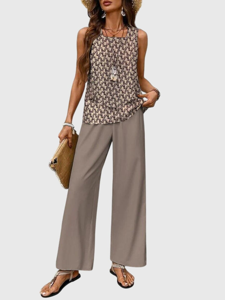 Brenda™ | Elegante conjunto de verano de 2 piezas