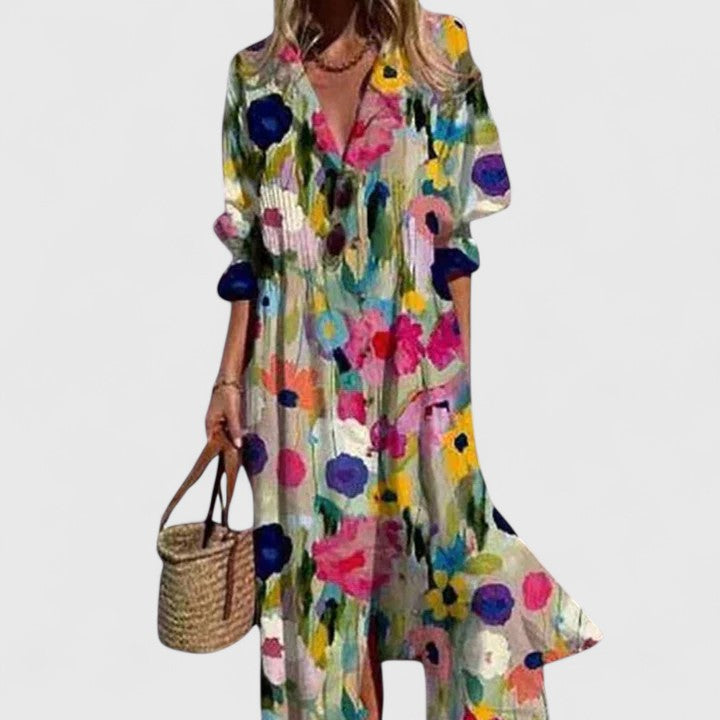 Paula | Vestido bohemio elegante