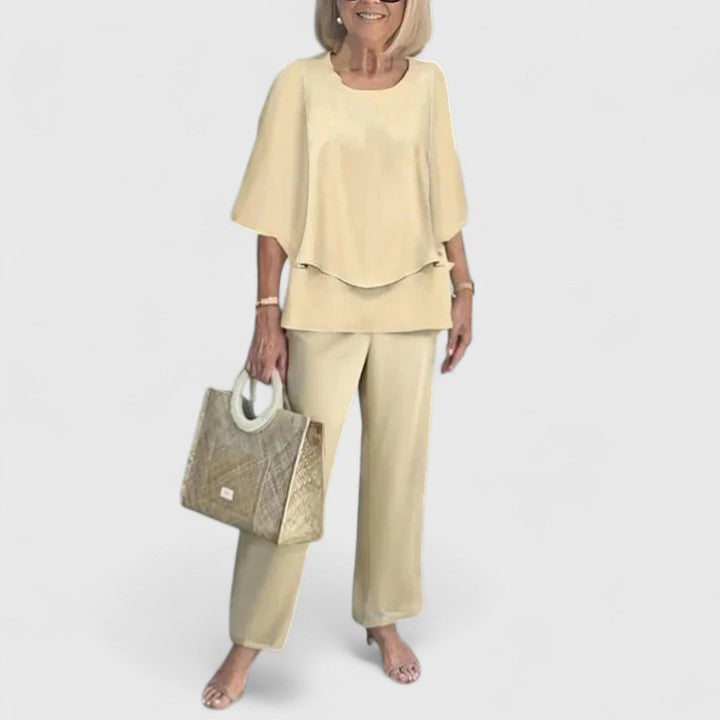Martha | Conjunto sofisticado de dos piezas