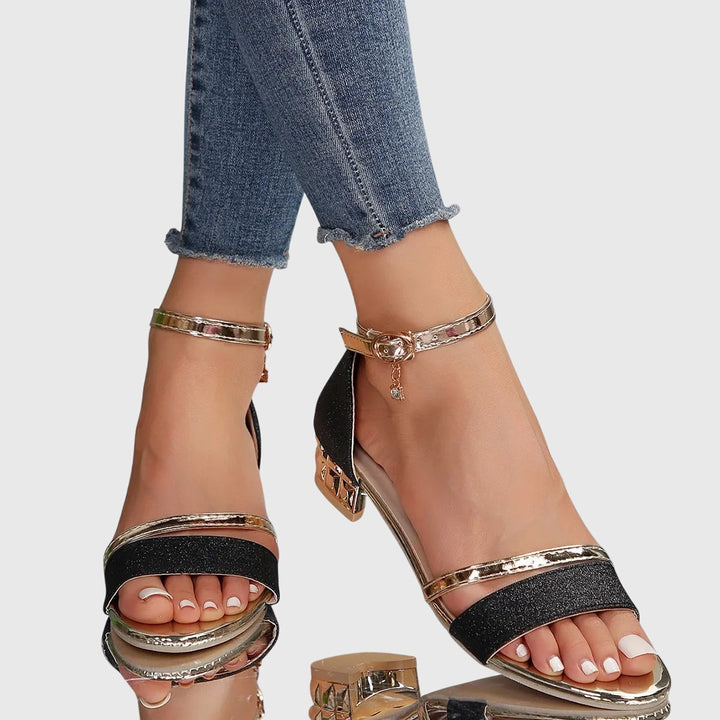 Alison™ | Sandalias ortopédicas de tacón