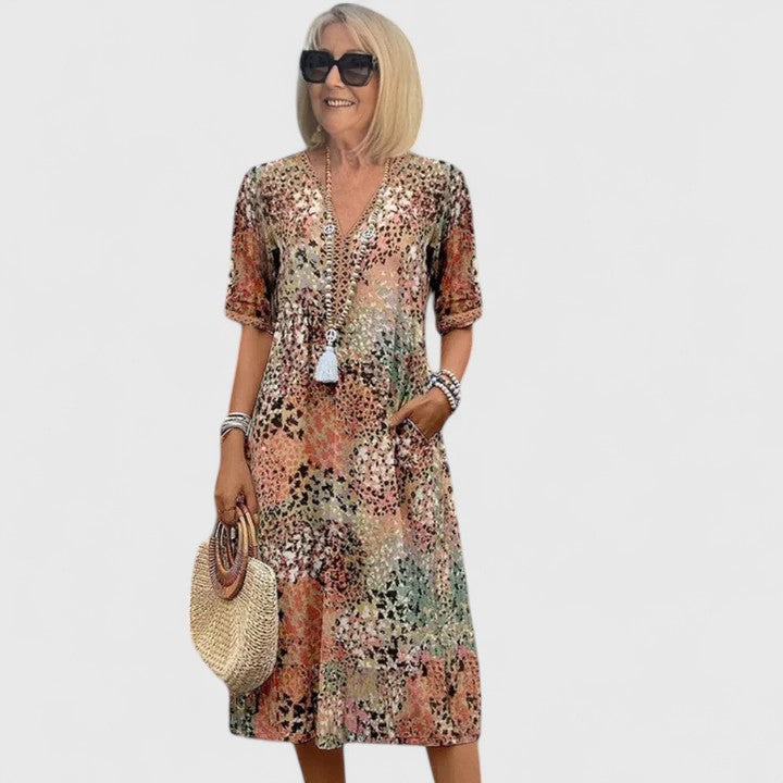 Isolde™ | Elegante vestido midi