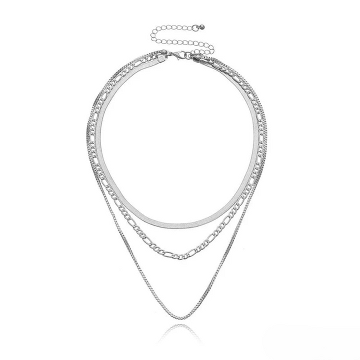 Collar vintage de 3 piezas en capas