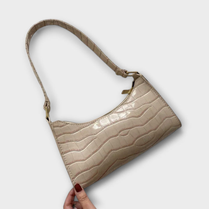 Olivia - Bolso de piel brillante
