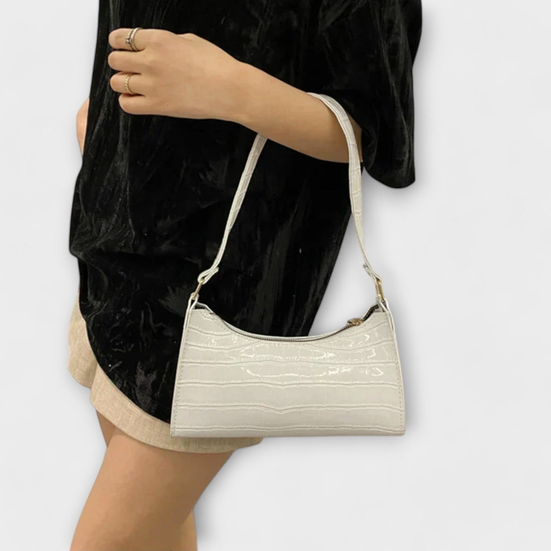 Olivia - Bolso de piel brillante