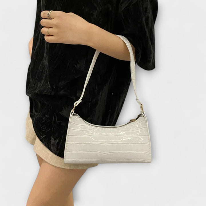 Olivia - Bolso de piel brillante