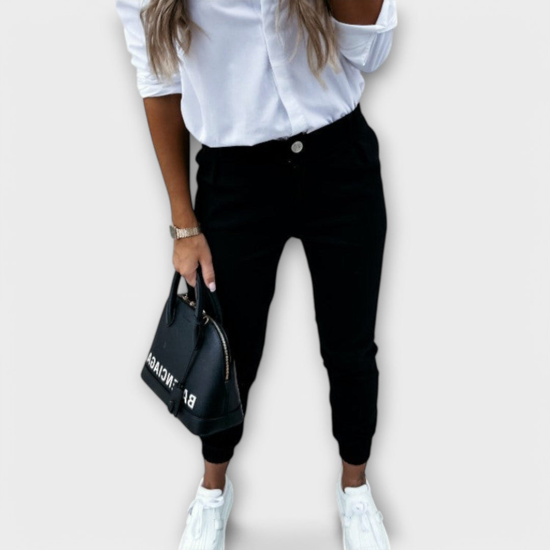 Melania - Pantalones elásticos