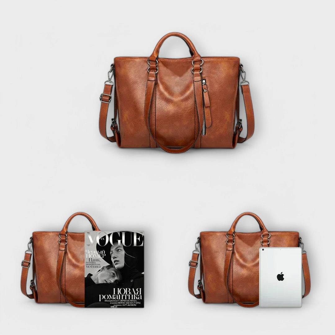 Olivia - Bolso grande de piel