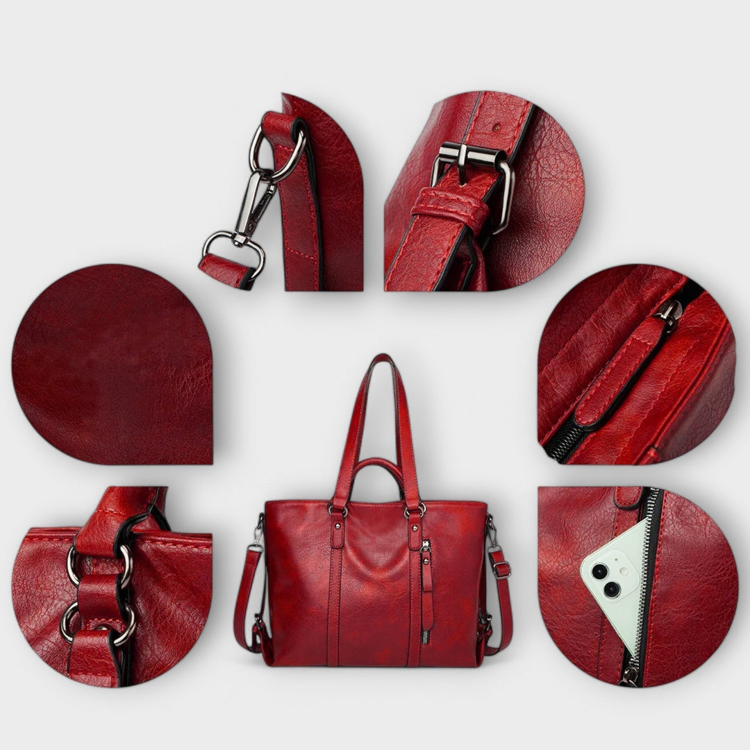 Olivia - Bolso grande de piel