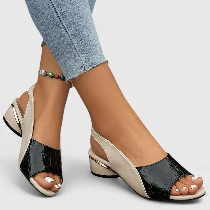 Mariah | Elegantes sandalias de cuero