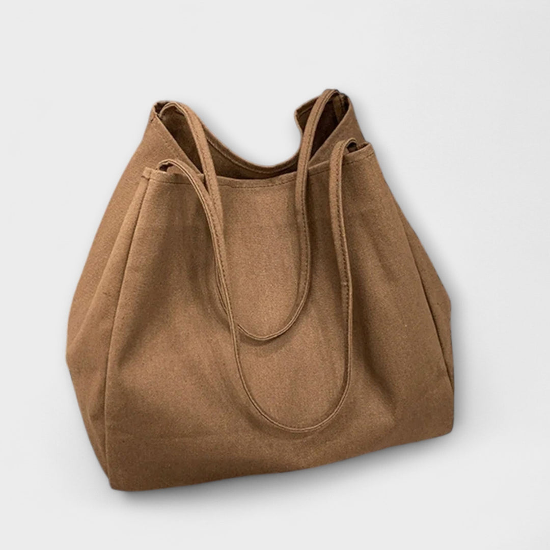 Olivia - Bolso shopper grande de lona de alta calidad