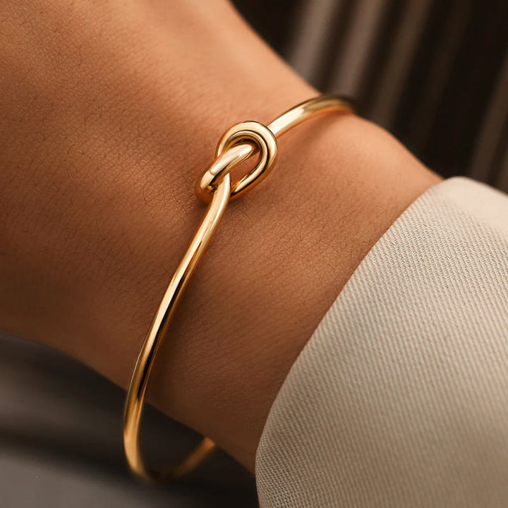 Pulsera de nudo vintage ajustable