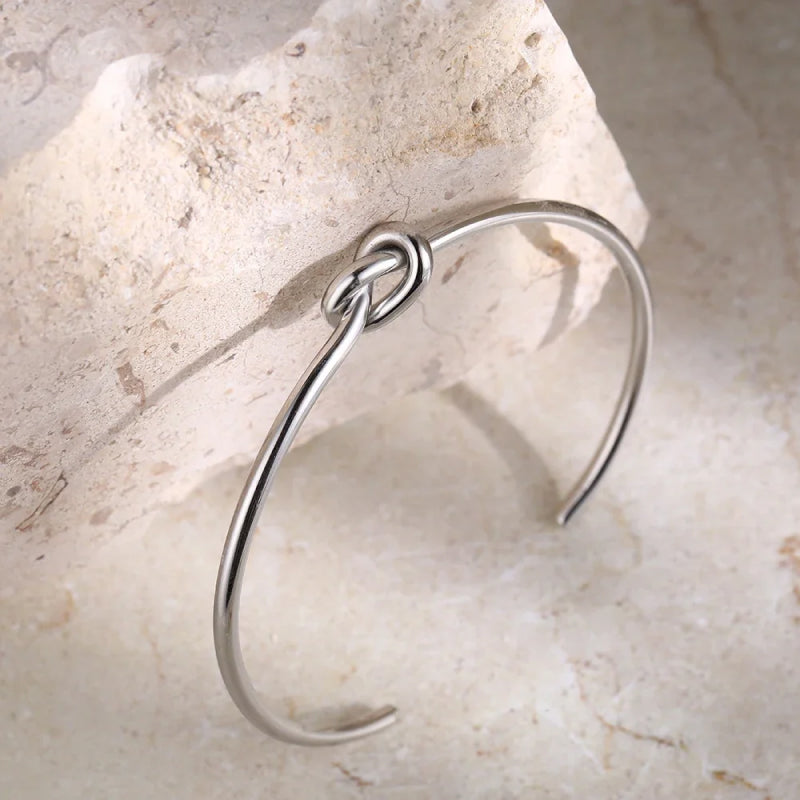 Pulsera de nudo vintage ajustable
