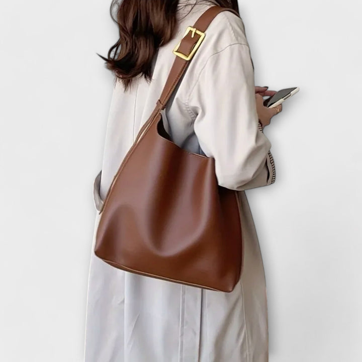 Olivia – Elegante bolso de hombro de piel