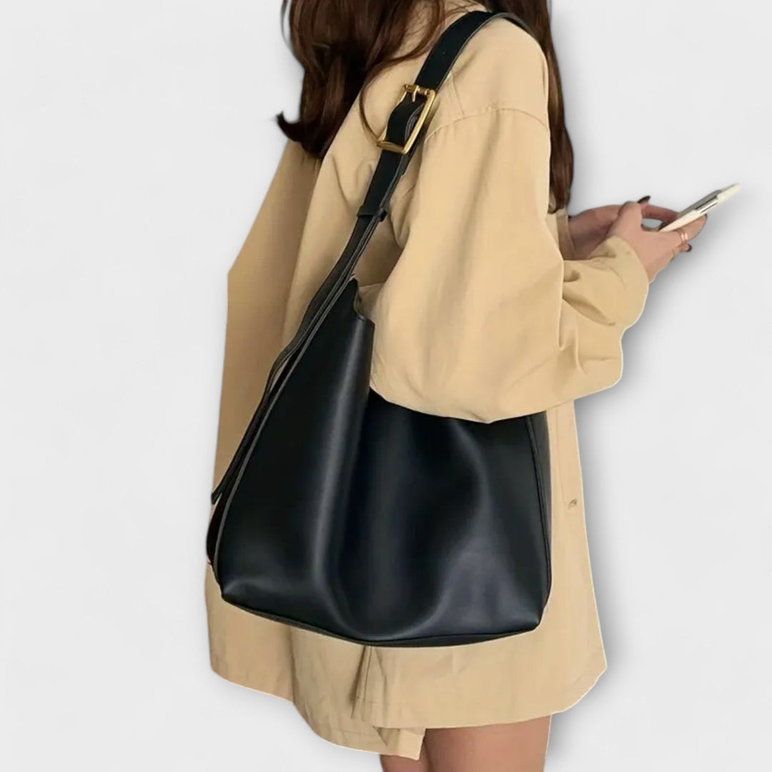 Olivia – Elegante bolso de hombro de piel