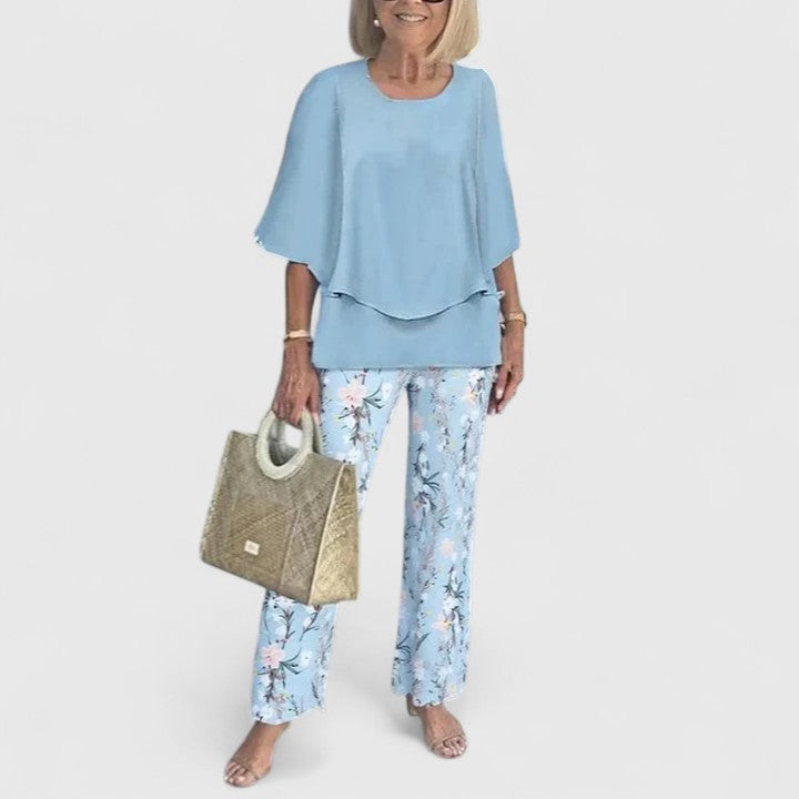 Martha | Conjunto sofisticado de dos piezas