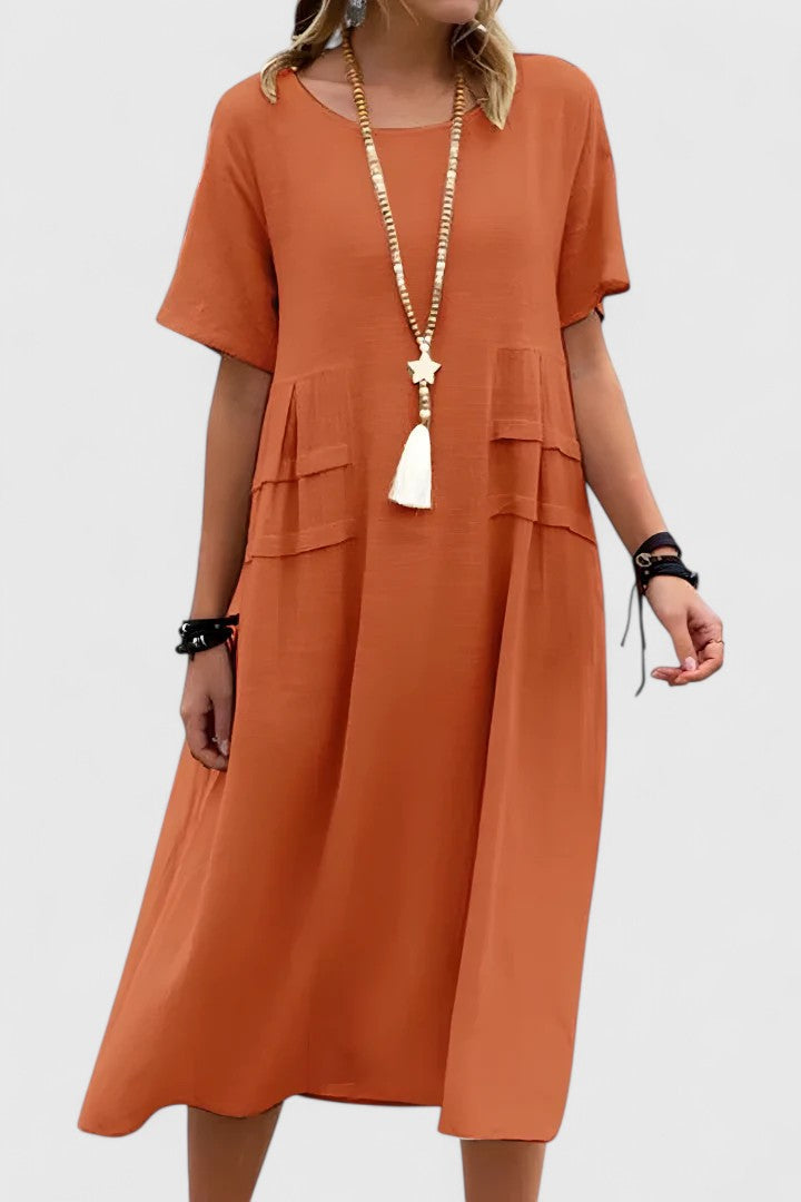 Krystina | Elegante vestido midi