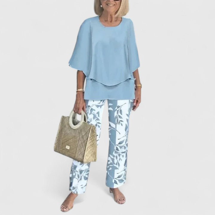Martha | Conjunto sofisticado de dos piezas
