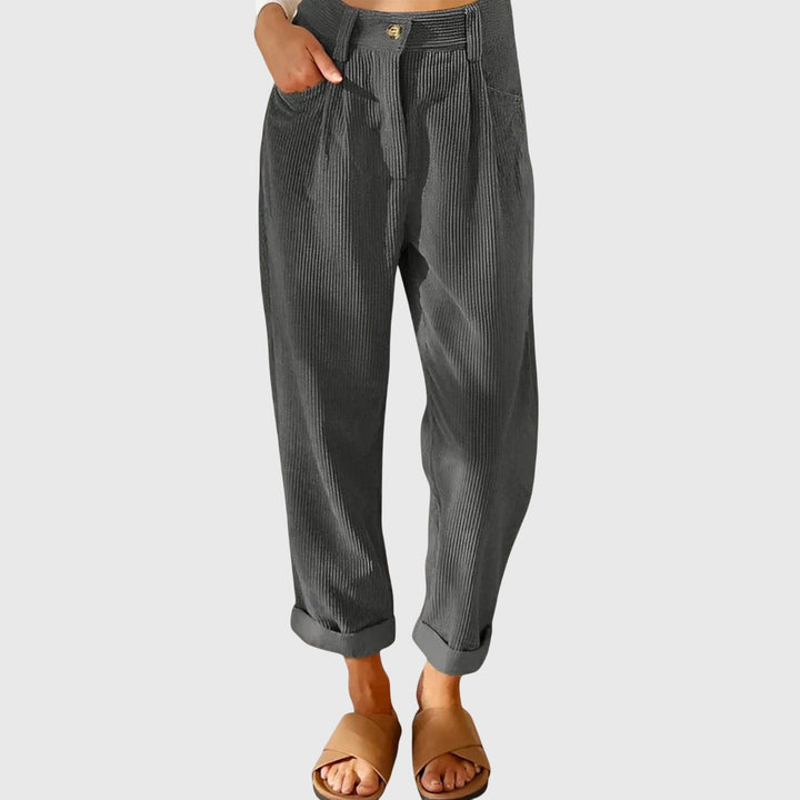 Jana - Pantalones de pana modernos