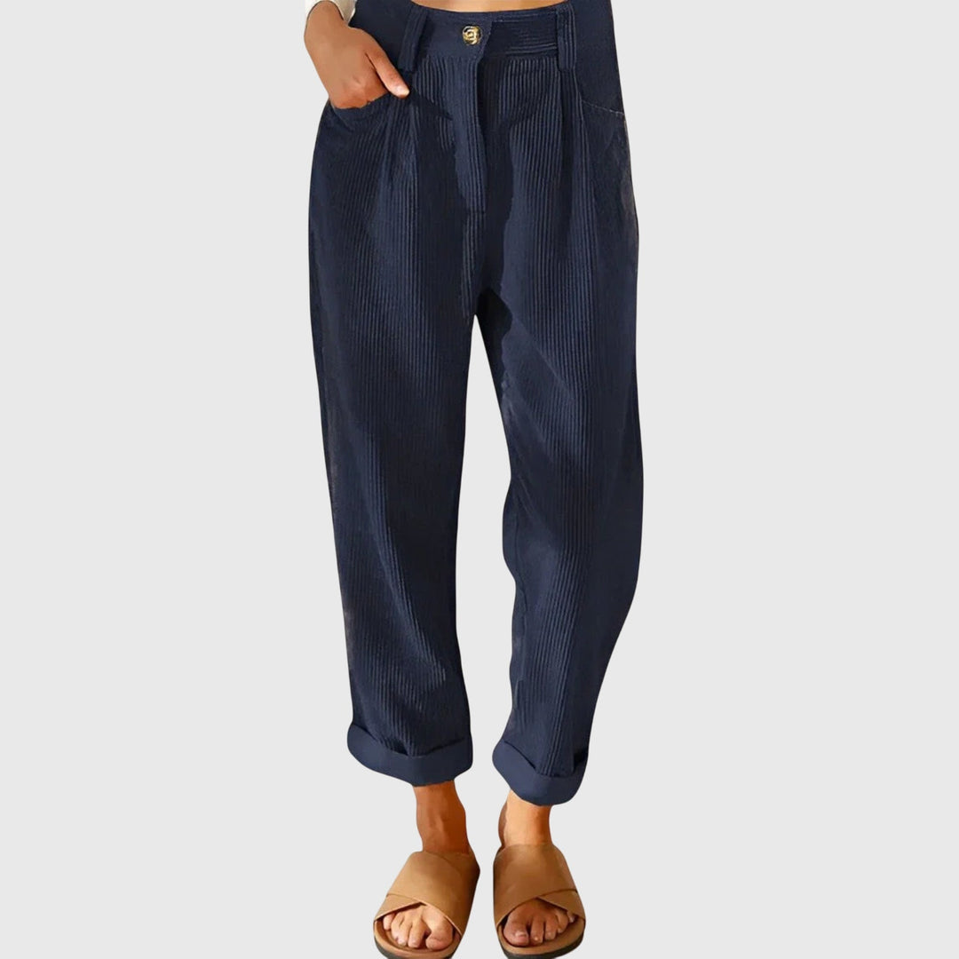 Jana - Pantalones de pana modernos
