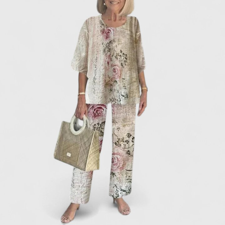 Martha | Conjunto sofisticado de dos piezas