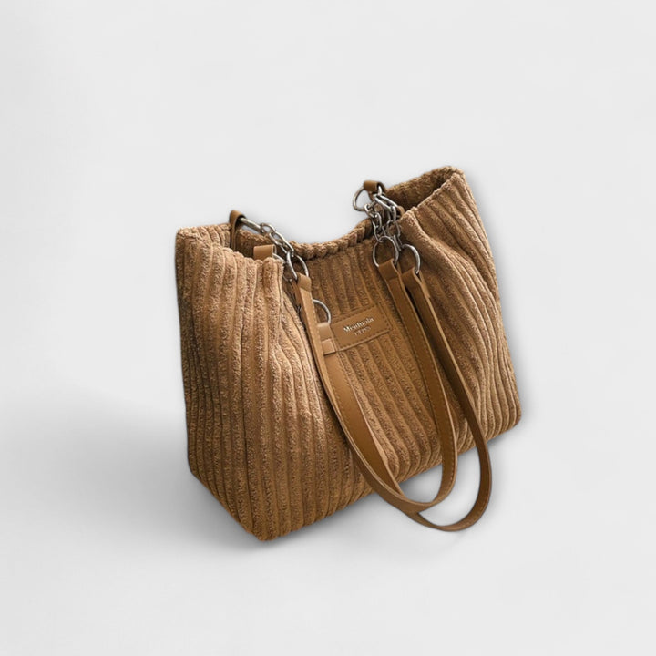 Olivia - Bolso de hombro de cordón suave