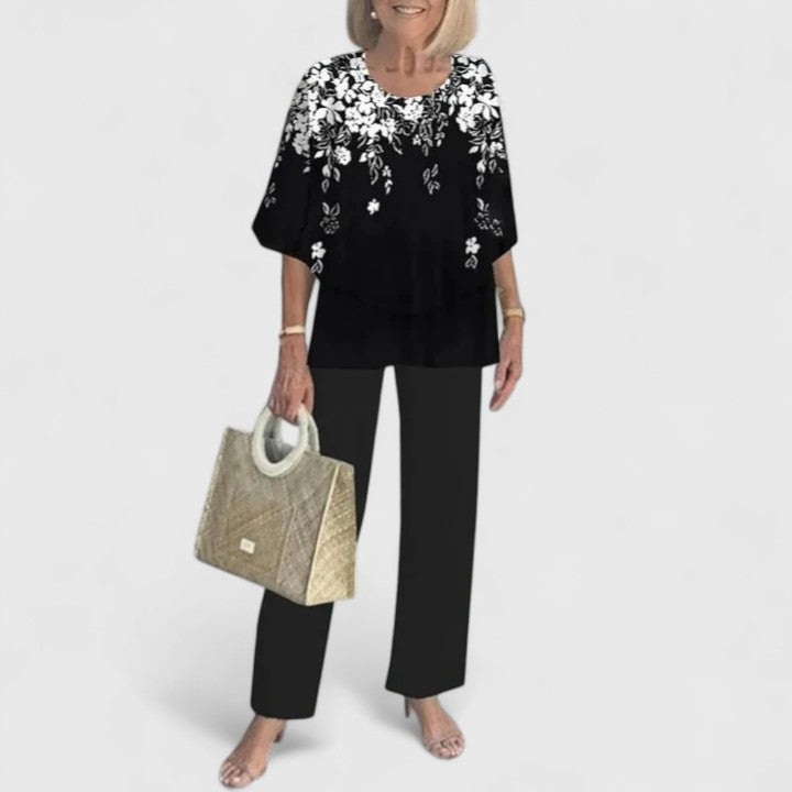 Martha | Conjunto sofisticado de dos piezas