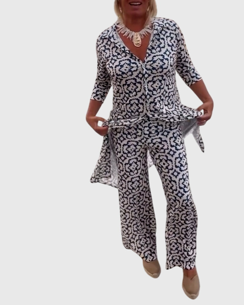 Gabriella™ | Elegante conjunto vintage de dos piezas